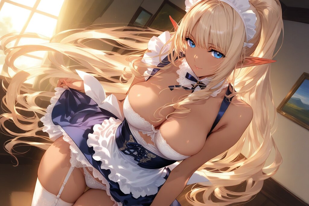 ちょいエロエルフ