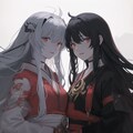 白と黒（なんて書いたっけ⁇） 4枚目
