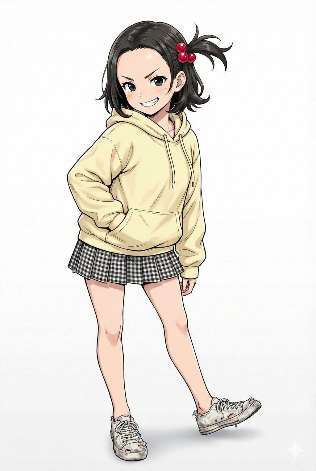 【ファンアート】じゃりン子チエ現代風オマージュ