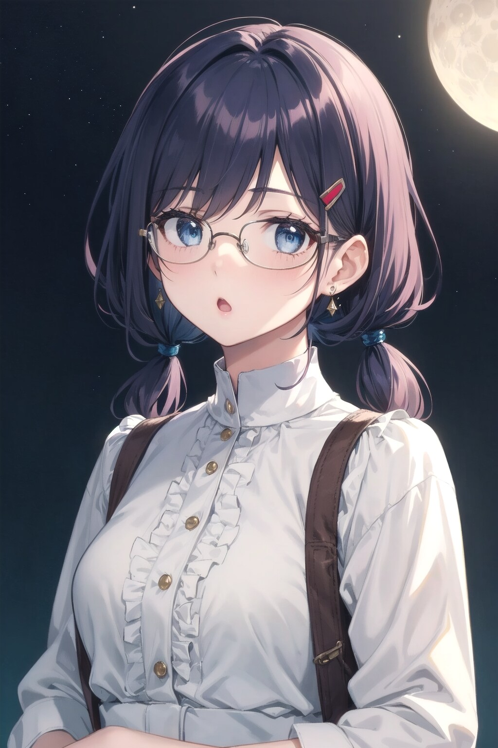 月夜 | の人気AIイラスト・グラビア