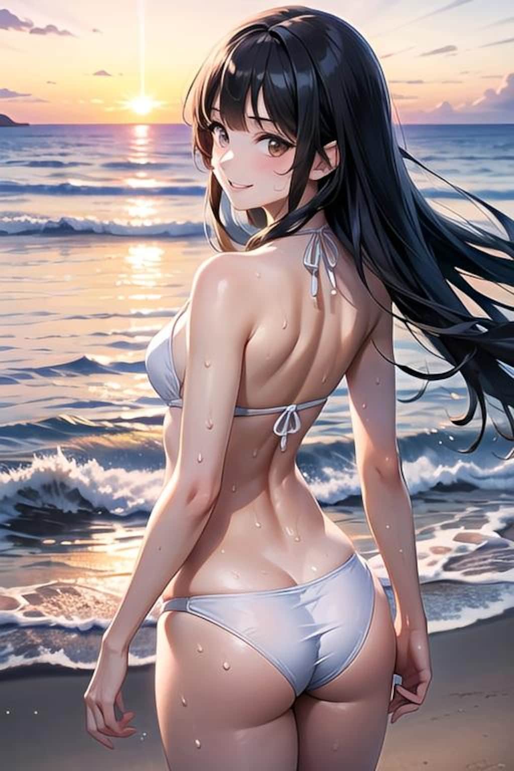 白ビキニ