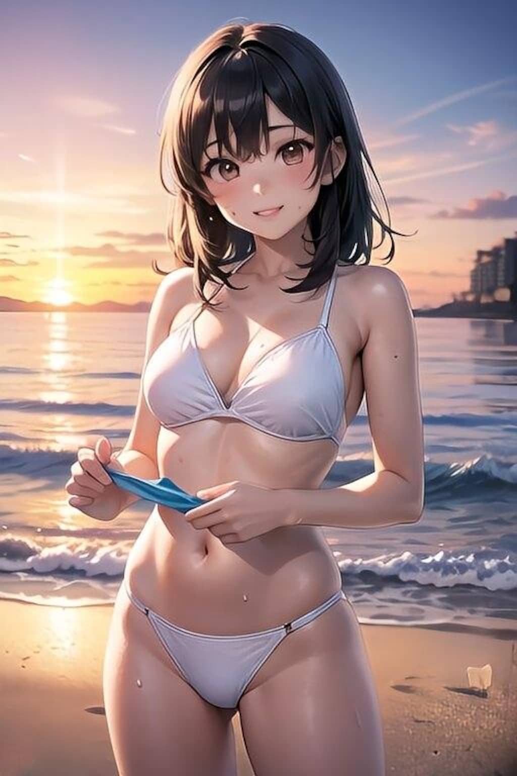 白ビキニ