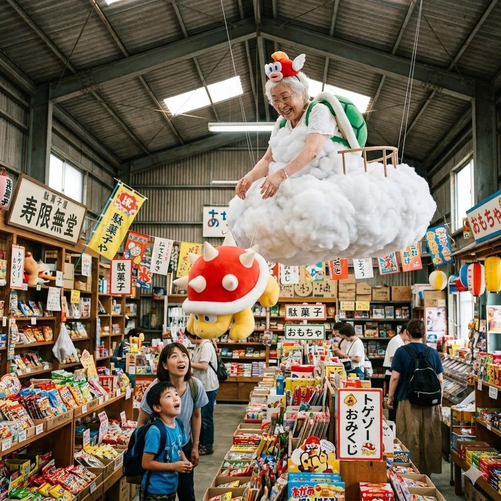 ジュゲム風の駄菓子屋