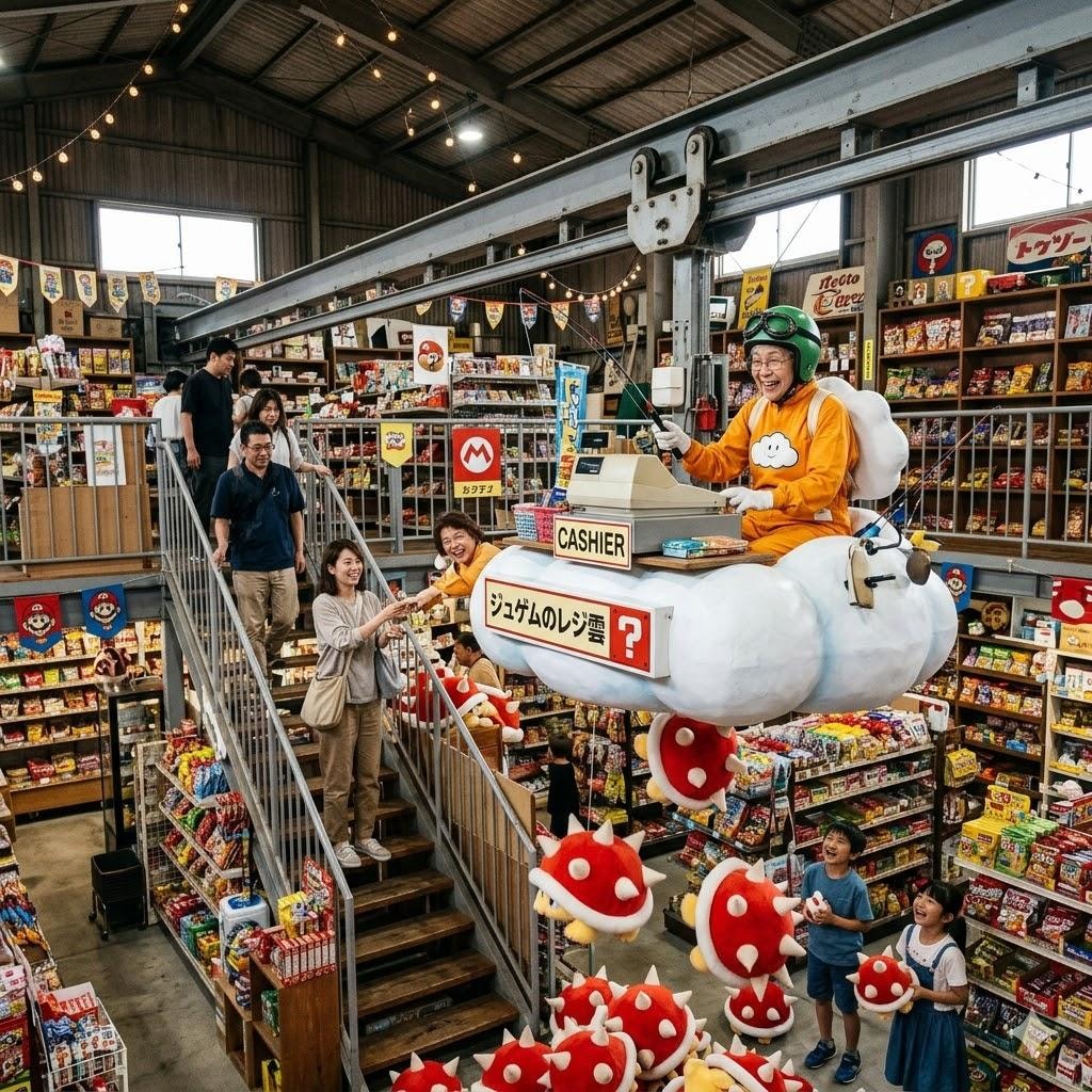 ジュゲム風の駄菓子屋