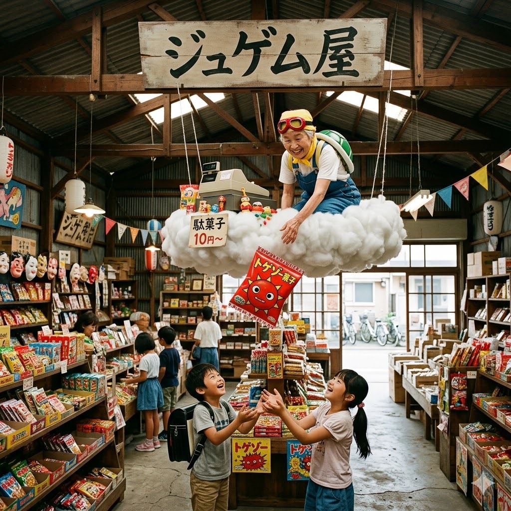 ジュゲム風の駄菓子屋