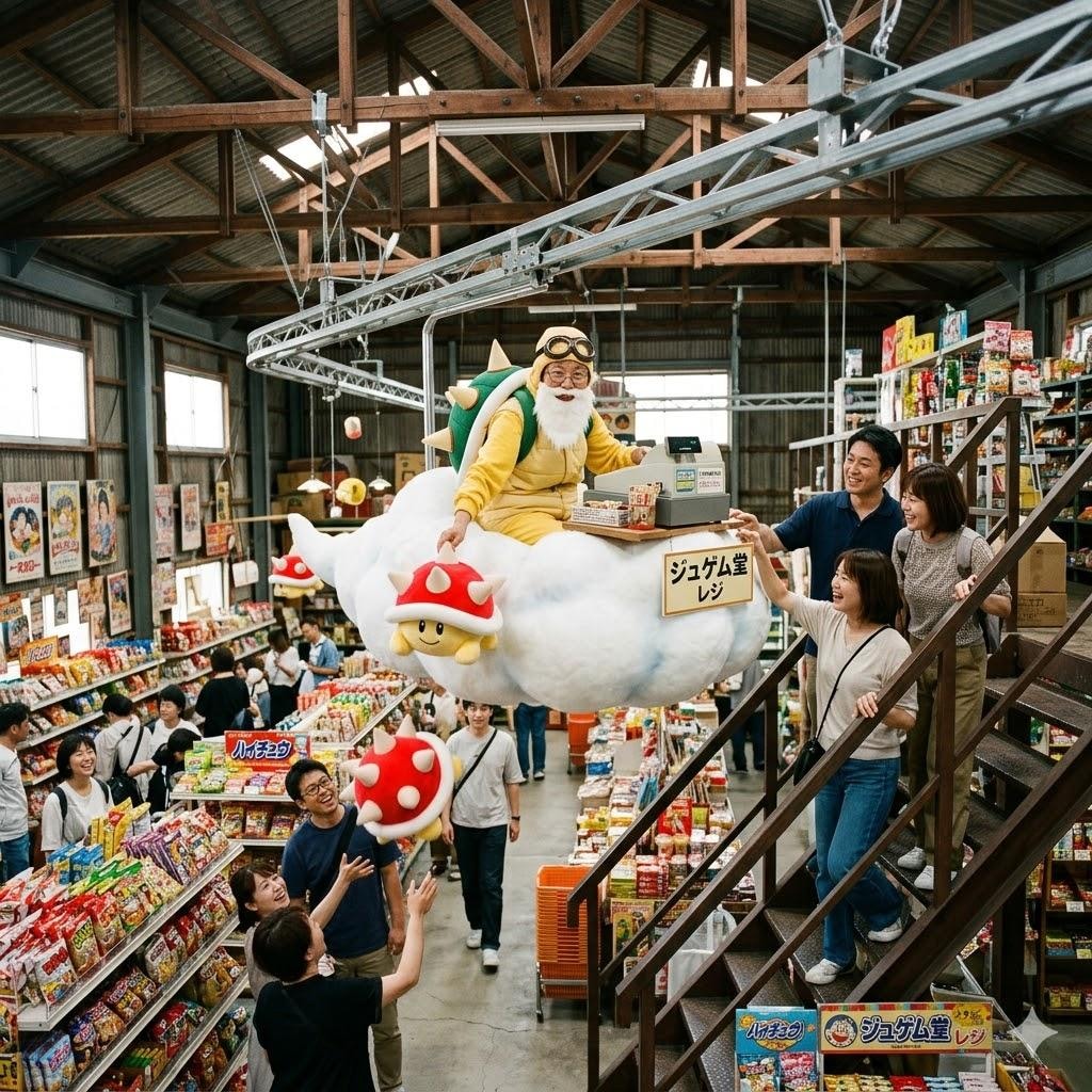 ジュゲム風の駄菓子屋