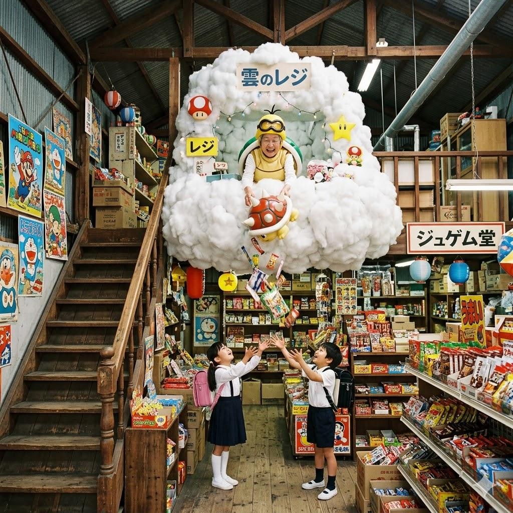 ジュゲム風の駄菓子屋