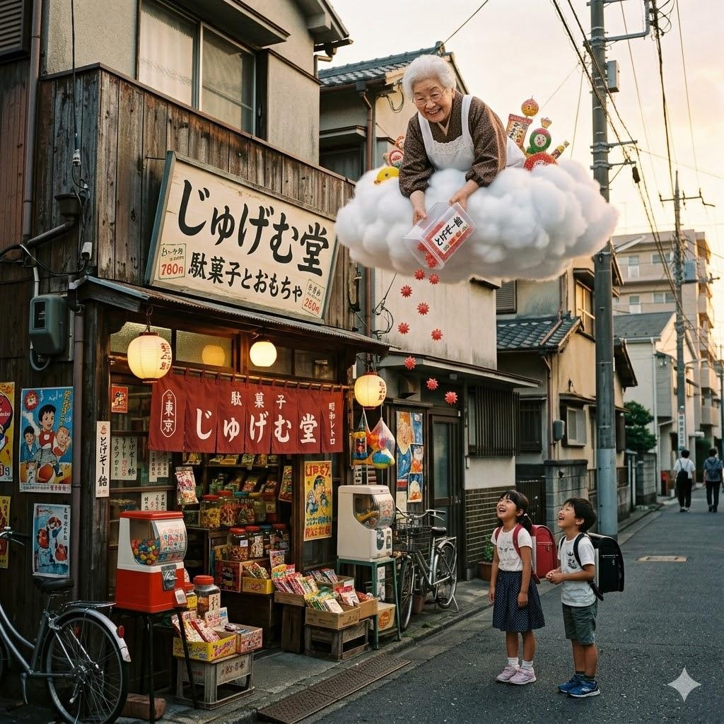 ジュゲム風の駄菓子屋
