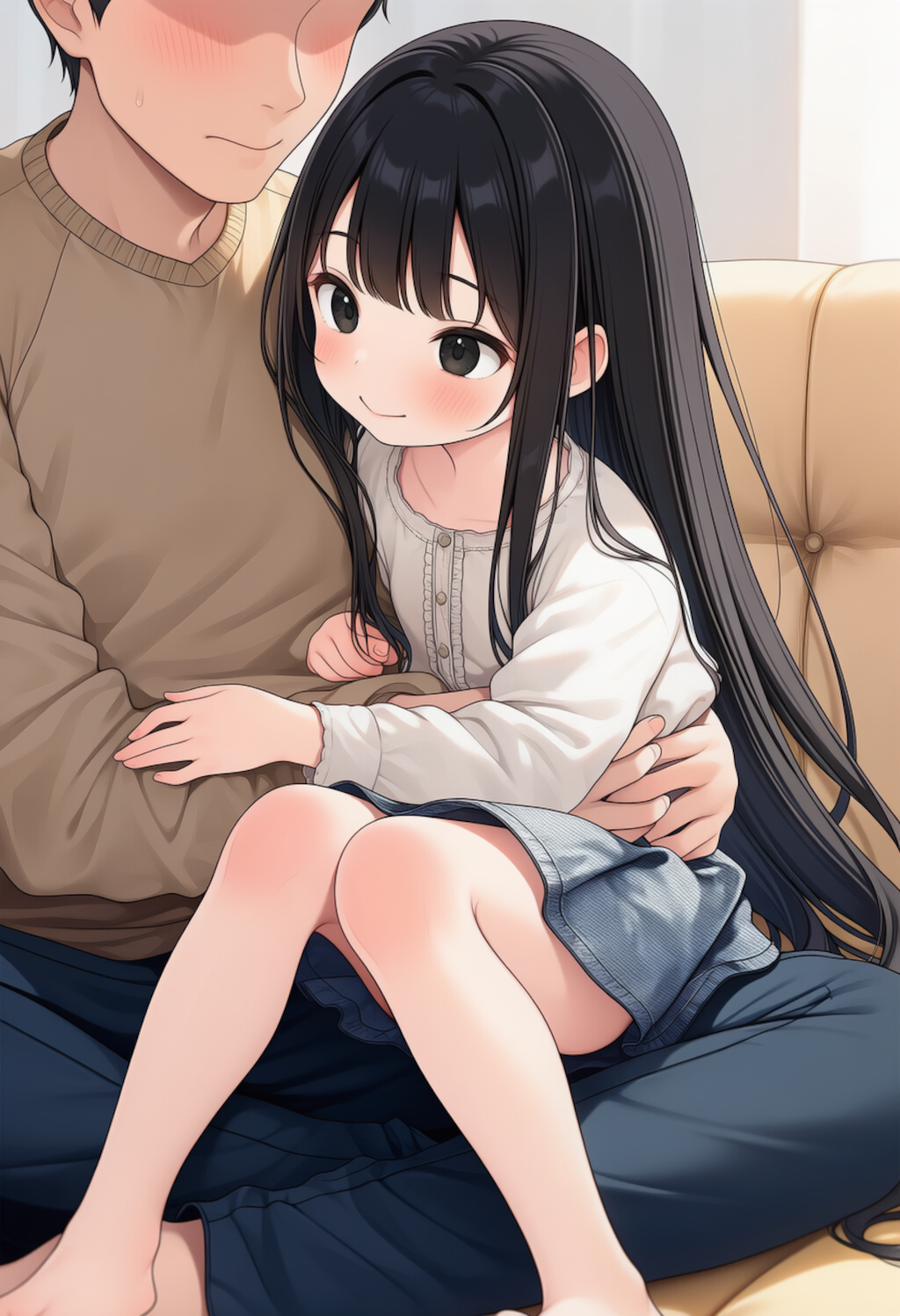 260416_スキンシップ黒髪少女