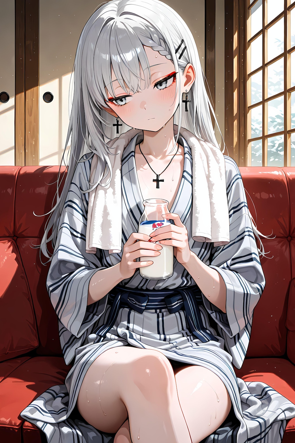 湯上りな２人♨