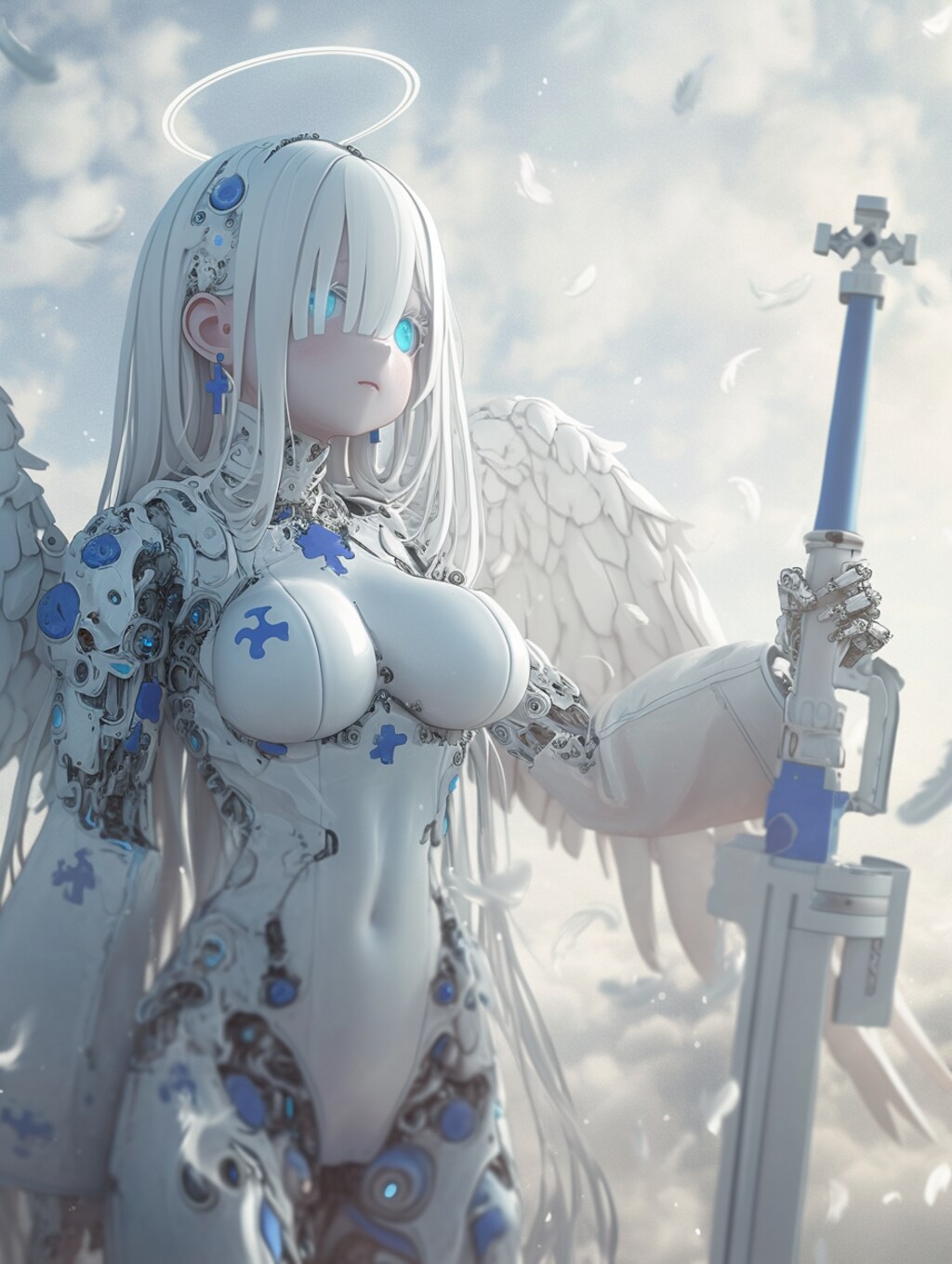 メカクレ天使ちゃん