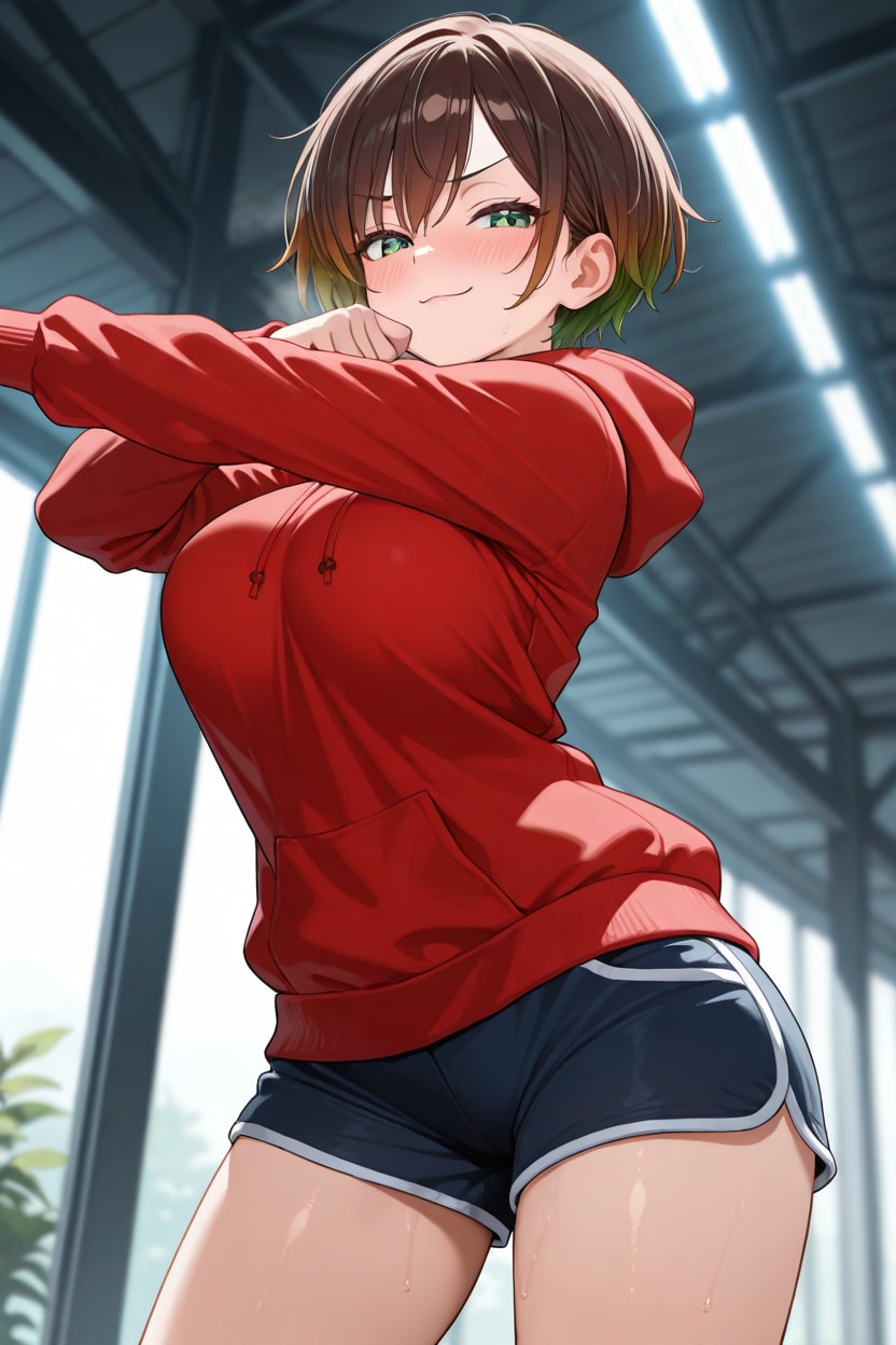 469 ポーズをとるボーイッシュ | の人気AIイラスト・グラビア