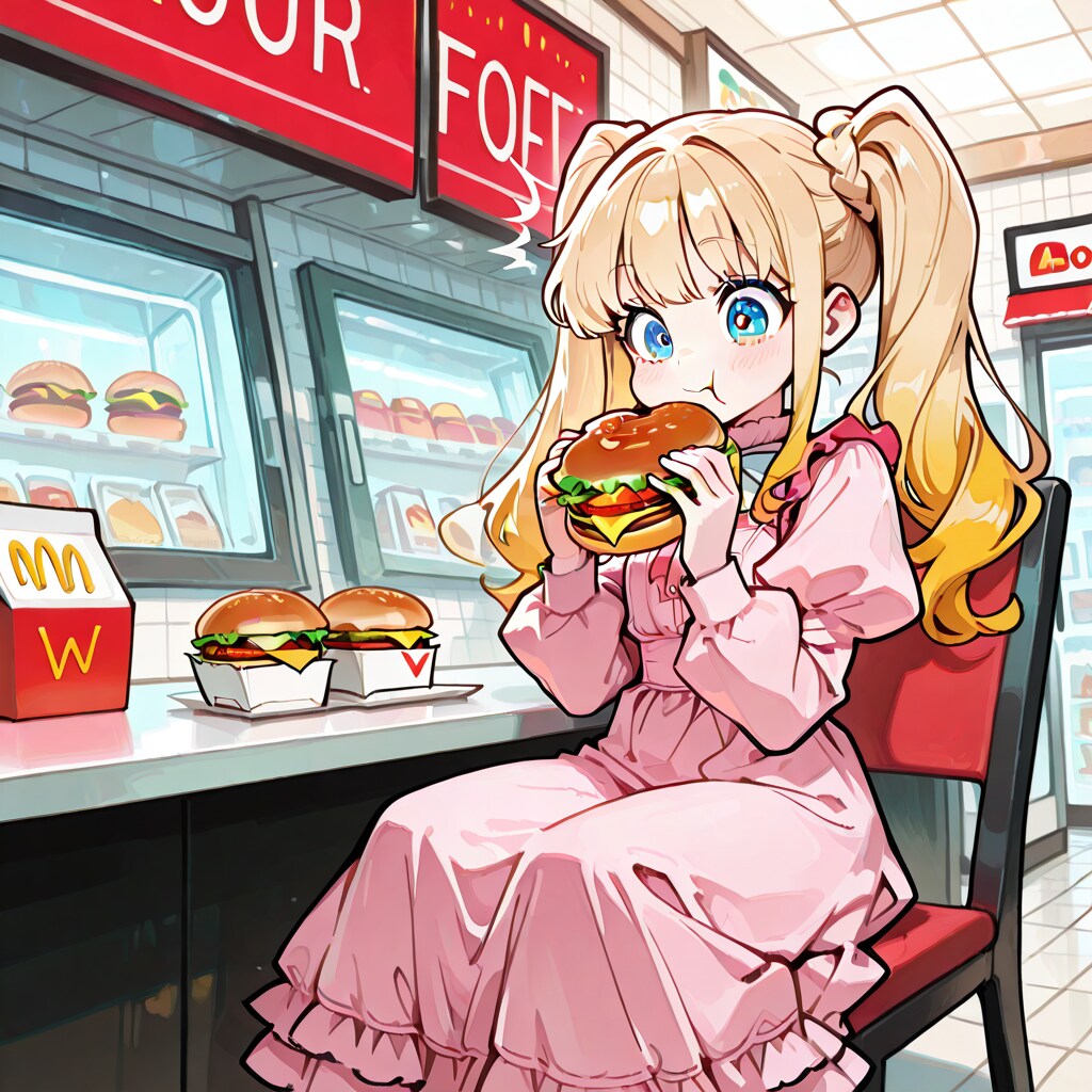 これがハンバーガーというものなのですね