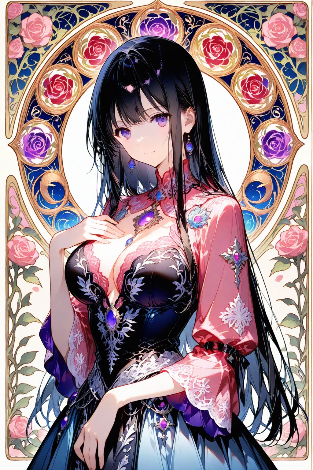 黒姫様の肖像(GRYPHON) | の人気AIイラスト・グラビア