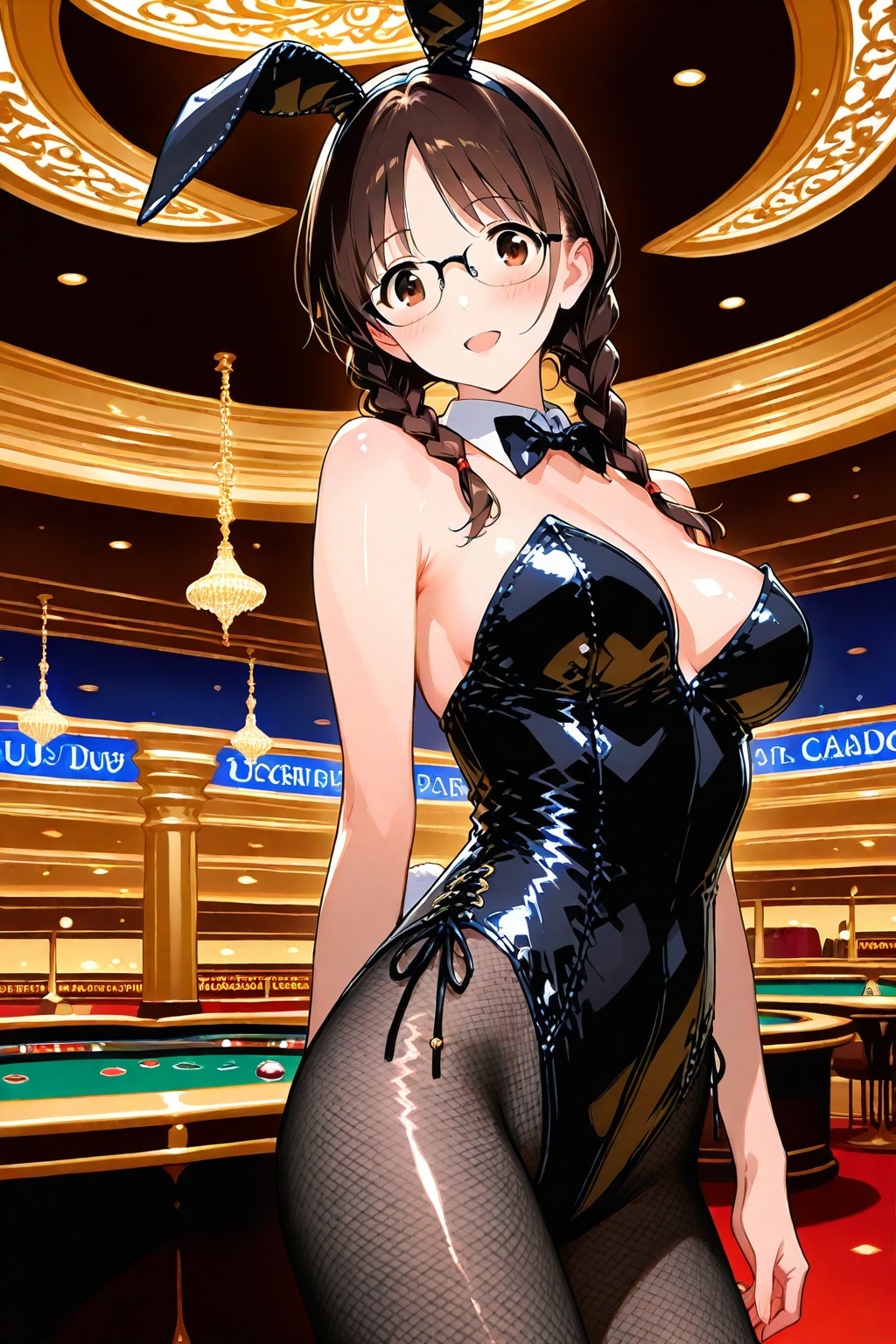 恥ずかしがりバニー