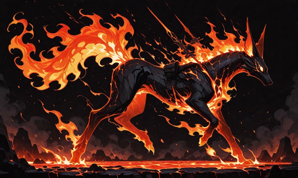 炎の馬