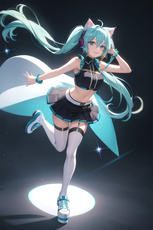 アニマルミクちゃん4 | の人気AIイラスト・グラビア