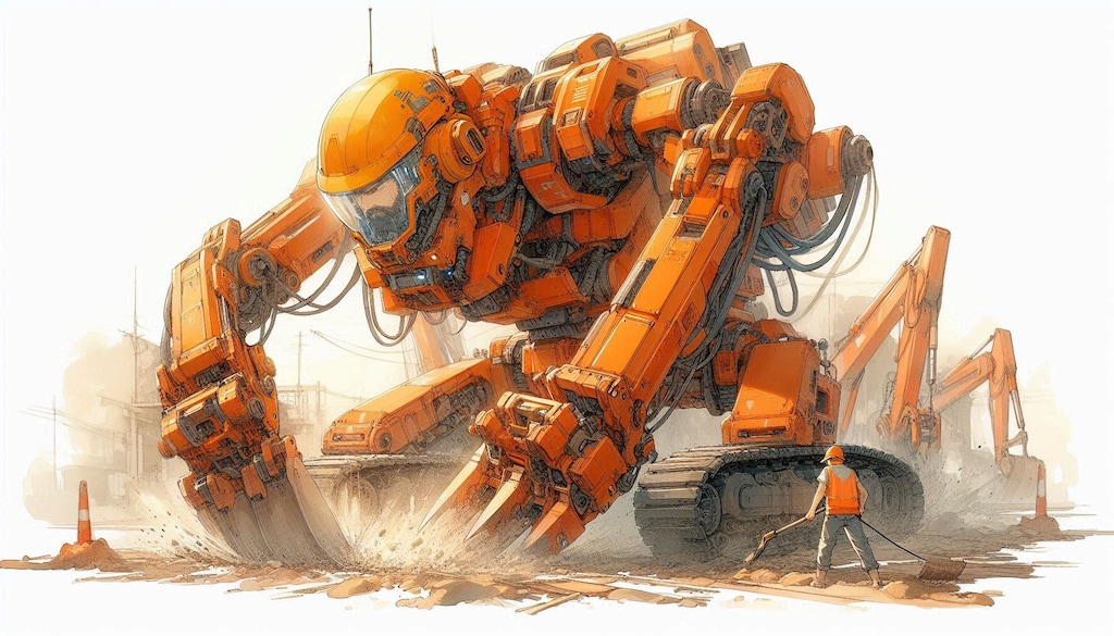 働く機械
