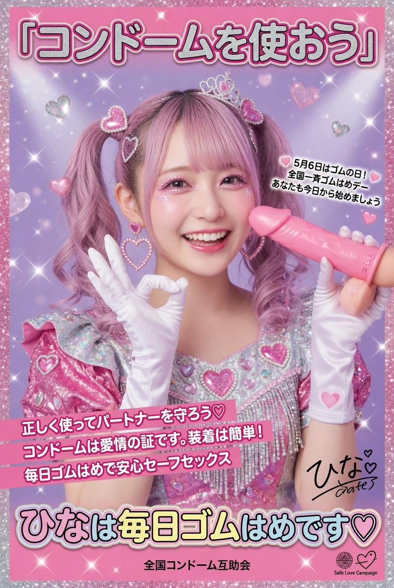 ゴムの日啓発ポスター