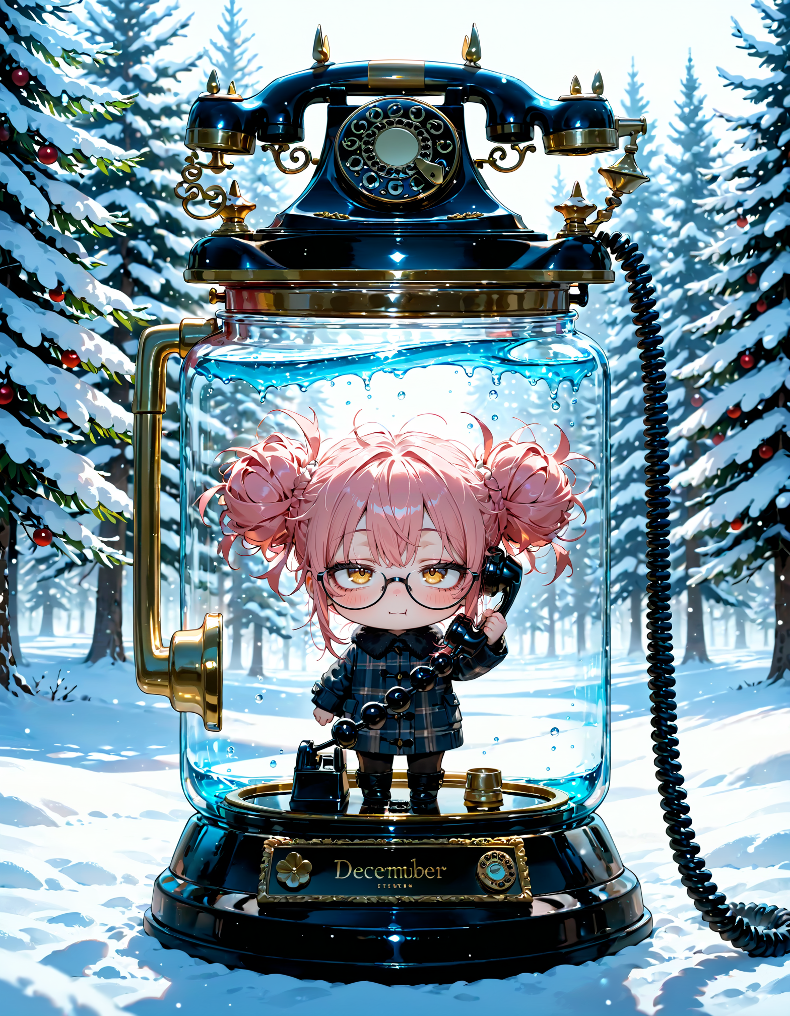 今日は何の日？　電話創業の日 | の人気AIイラスト・グラビア