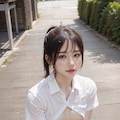制服　顔射 3枚目