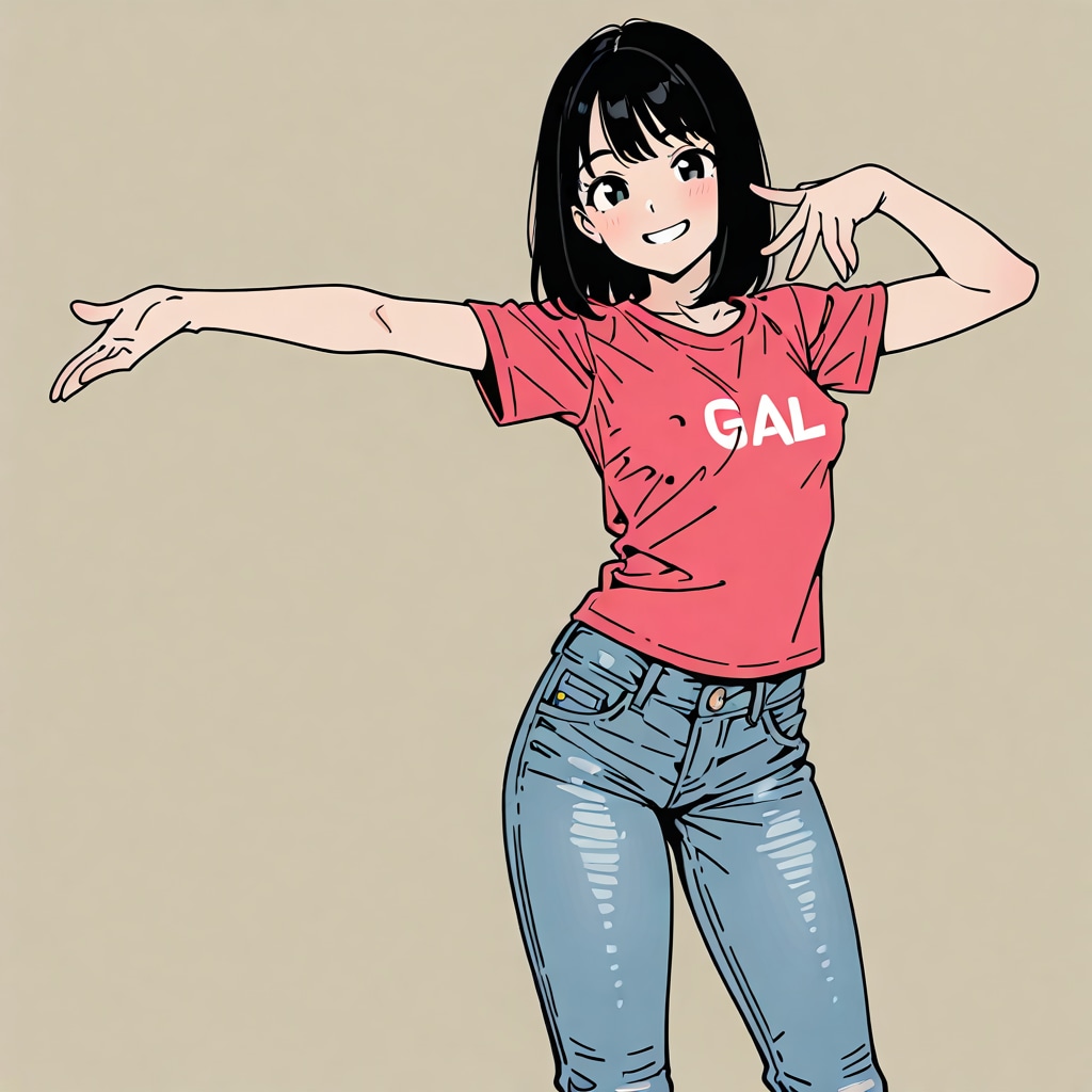 胸ポチガール