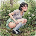 ※閲覧注意　排便女子 6枚目