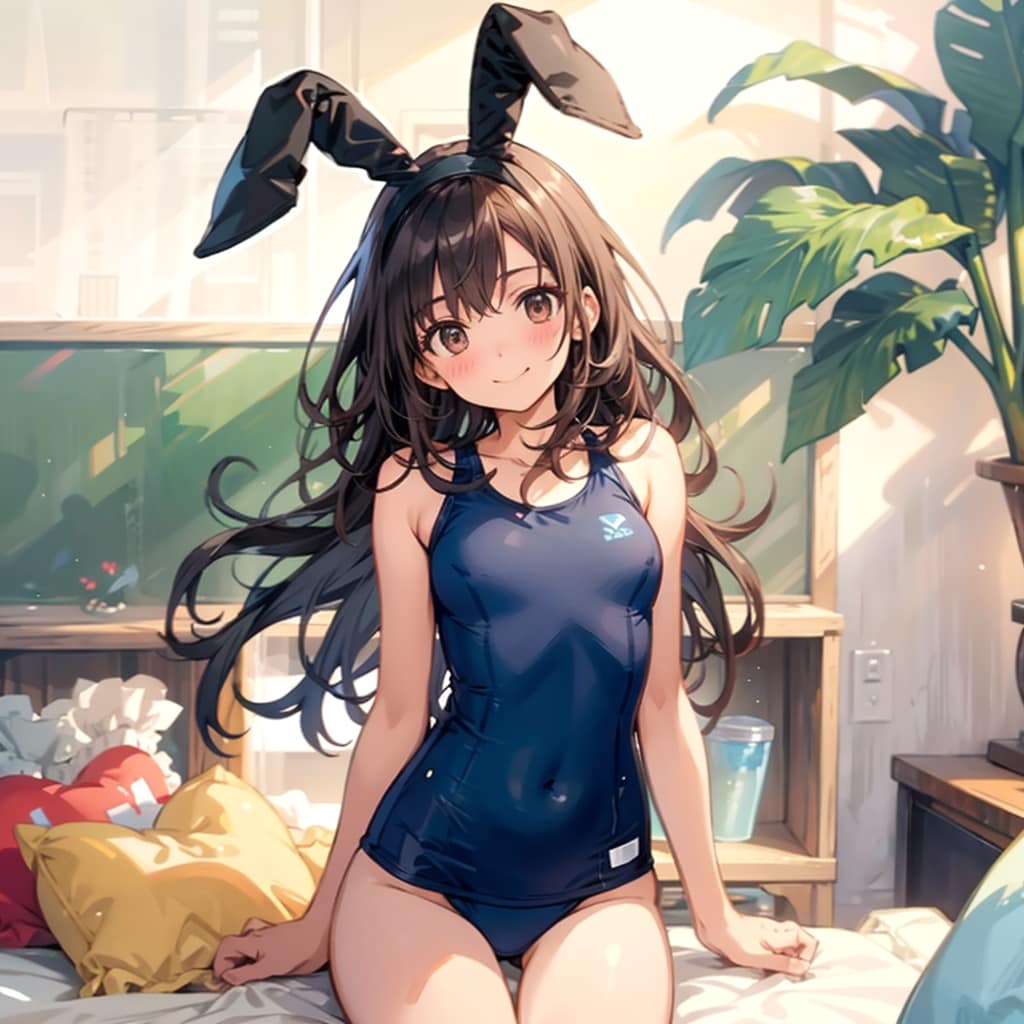 スク水バニーガール
