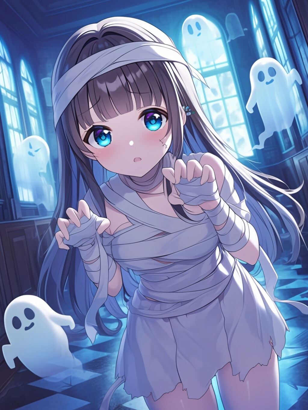 ミイラ+ウィッチ+お化け+雪女要素はどこに？