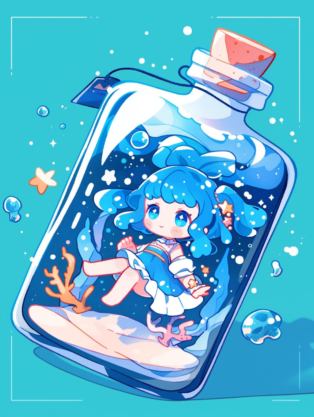 「瓶詰の少女」蒼102