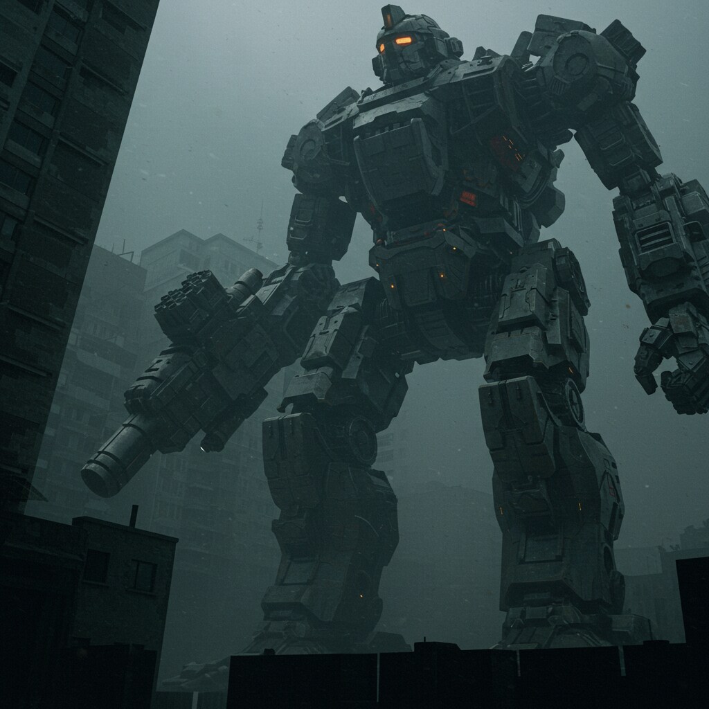 【字入答え】巨大ロボットが見た夢