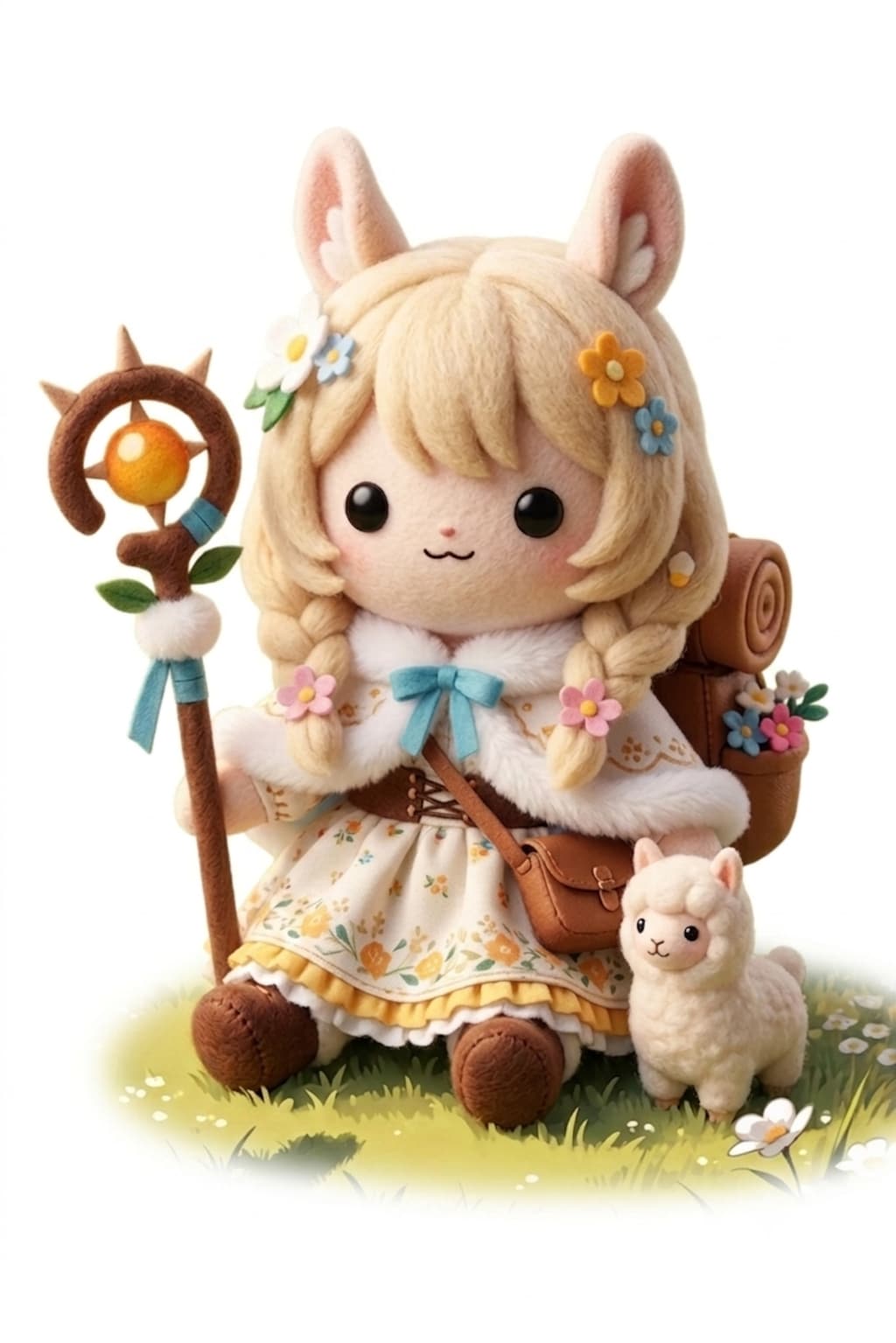 アルパカちゃん　ぬいぐるみ