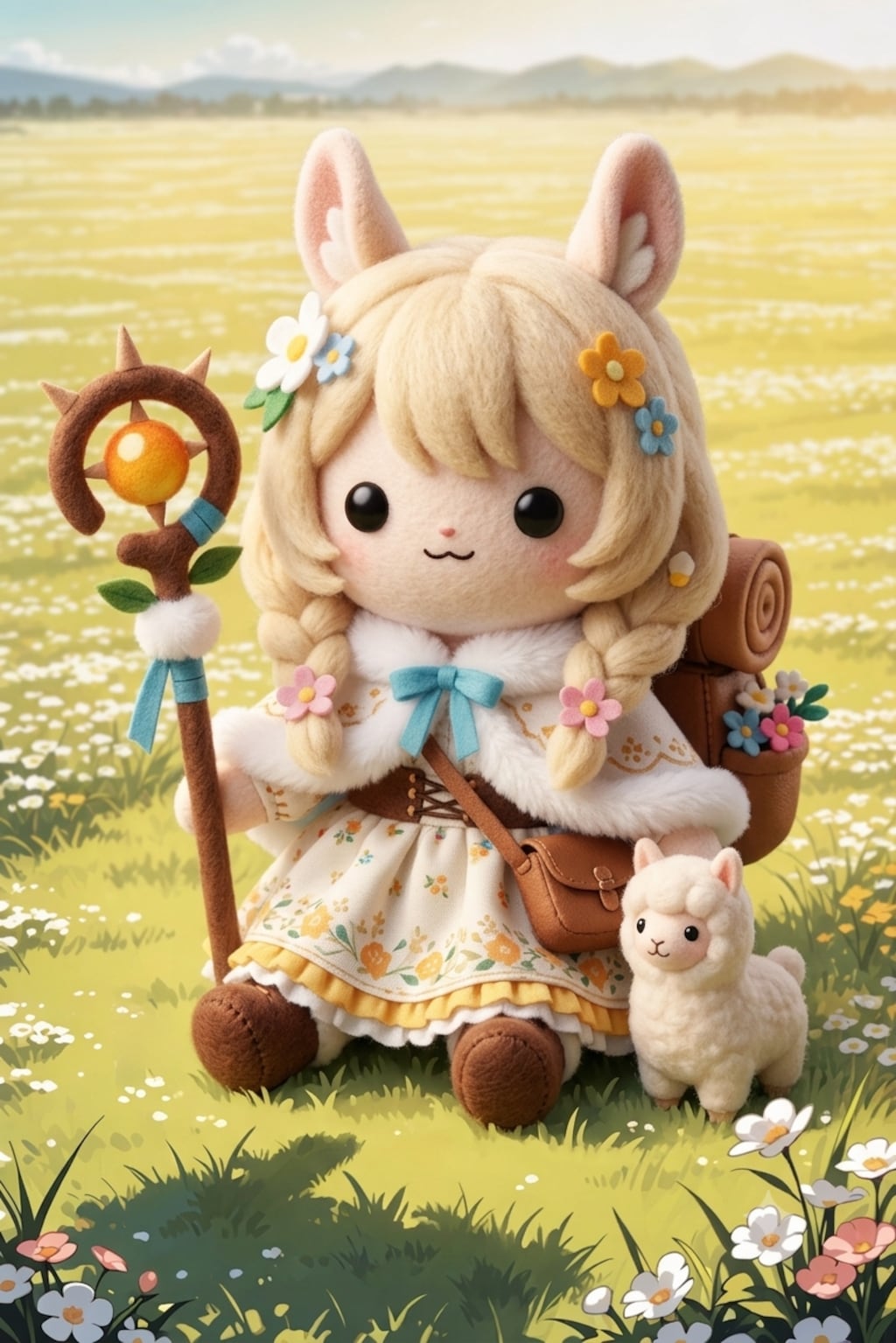 アルパカちゃん　ぬいぐるみ