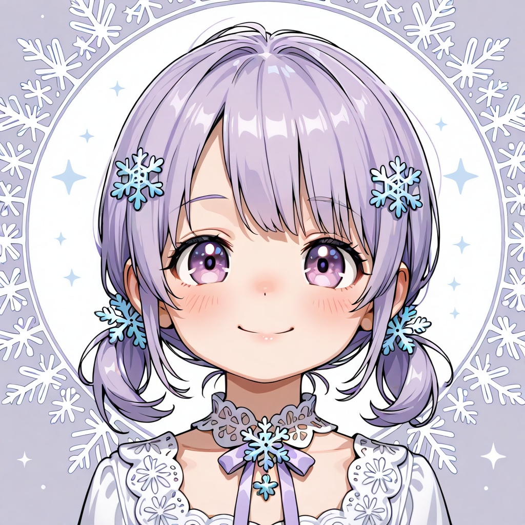 髪飾り❄