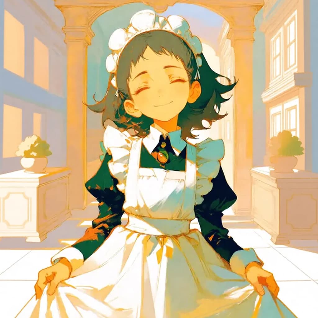 【メイド三代】「あばあちゃんは今日も元気です」