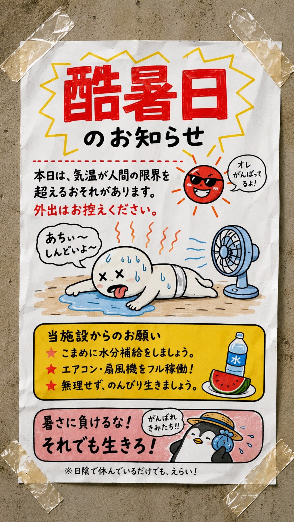 今日の貼り紙33