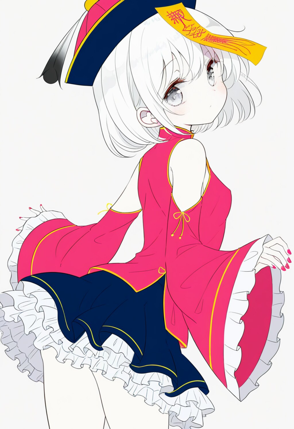 キョンシーな女の子