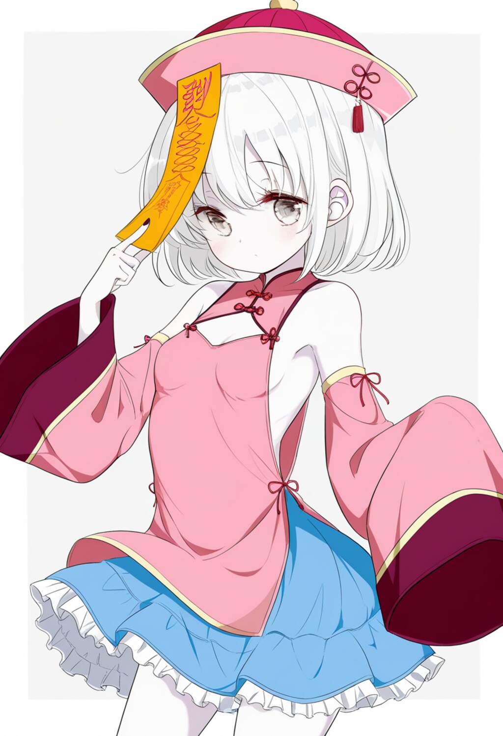 キョンシーな女の子