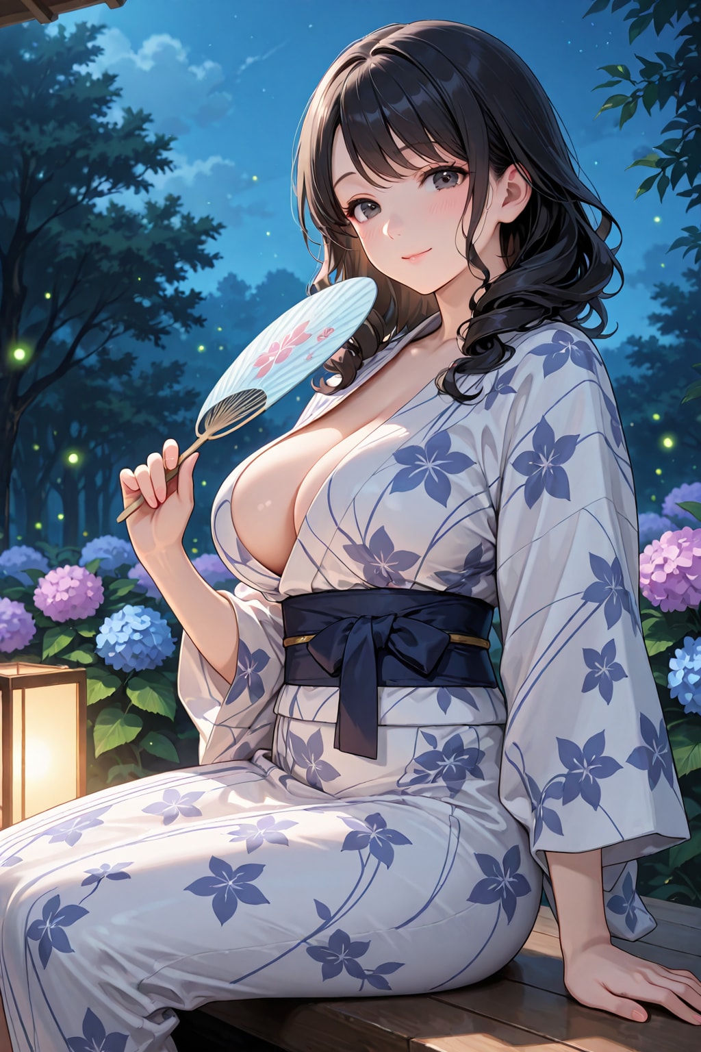 蛍、一緒に見ましょう