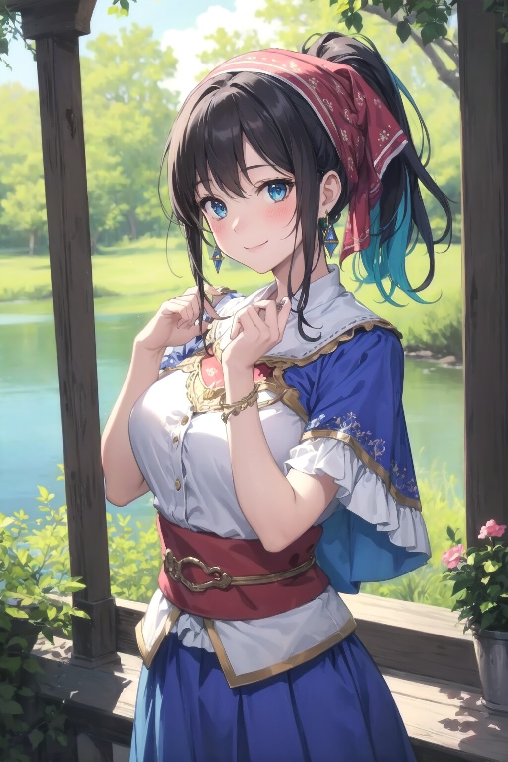 ジプシー風 | の人気AIイラスト・グラビア