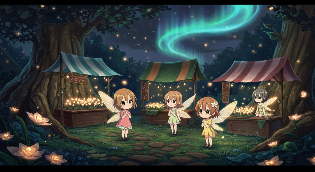 妖精さんの花市場