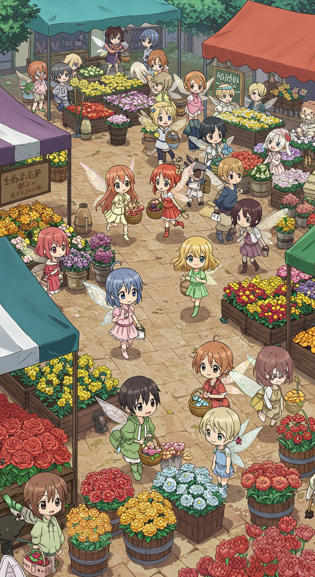 妖精さんの花市場