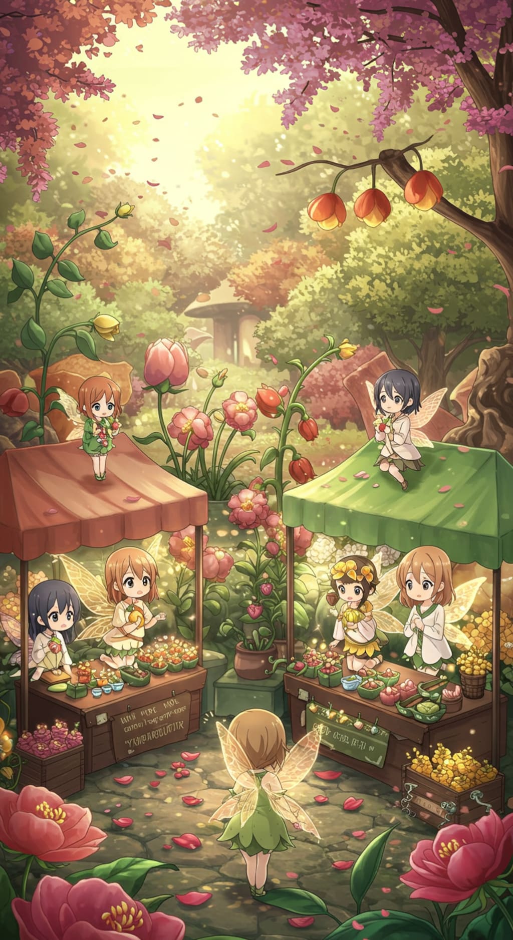 妖精さんの花市場