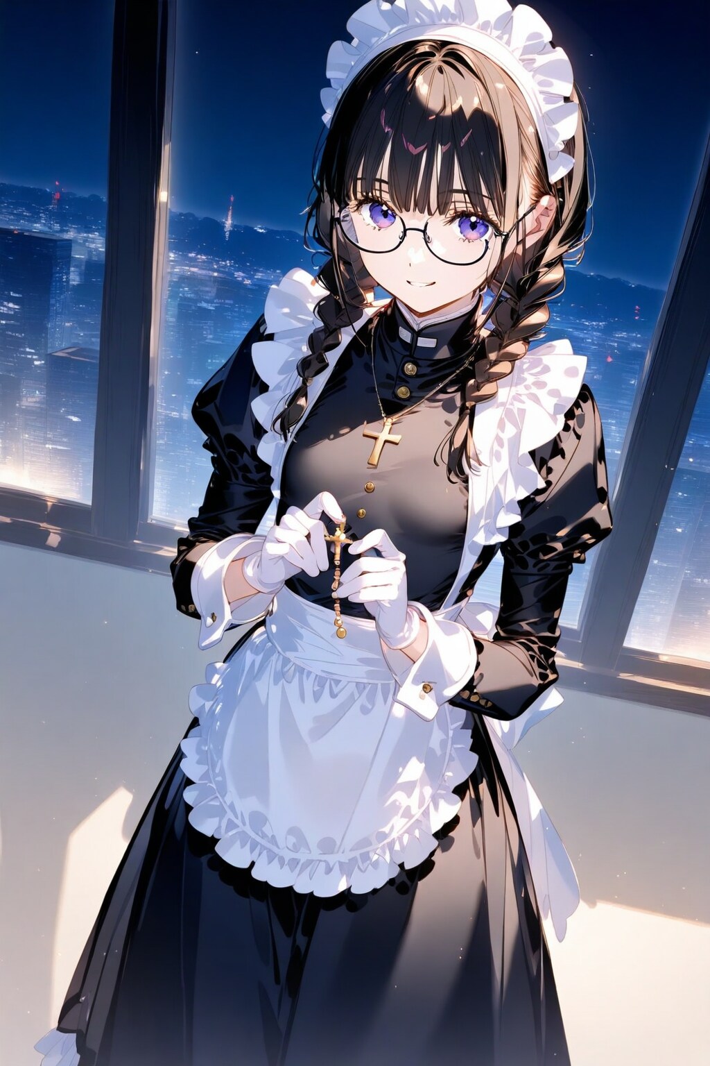 眼鏡メイドが好き