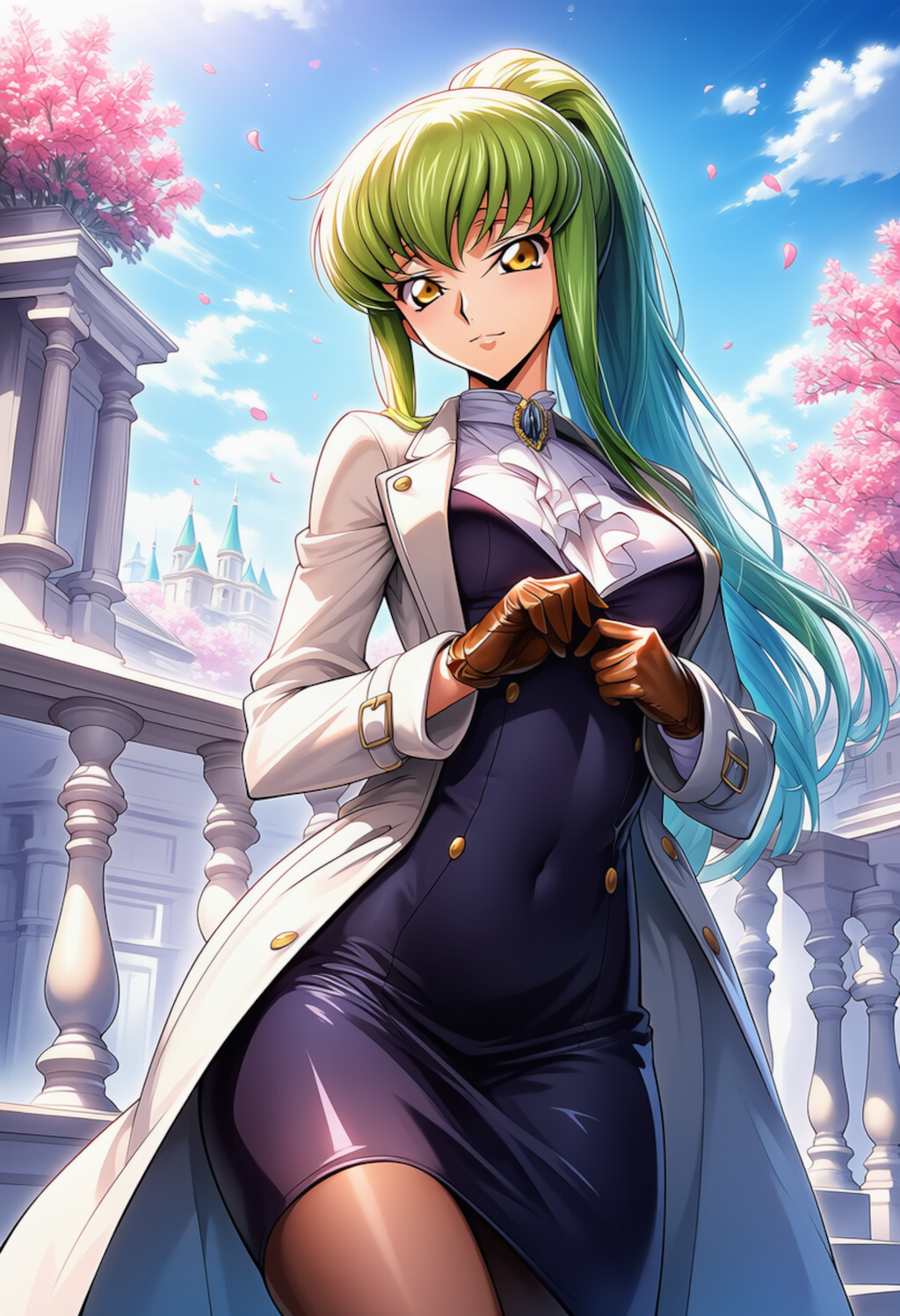 欄干の余光 ― Terrace Silence