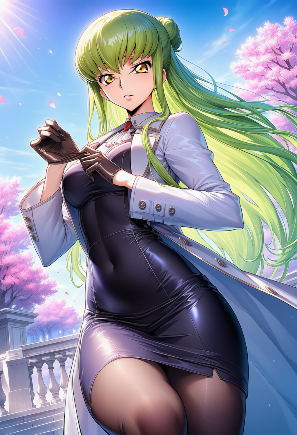 欄干の余光 ― Terrace Silence