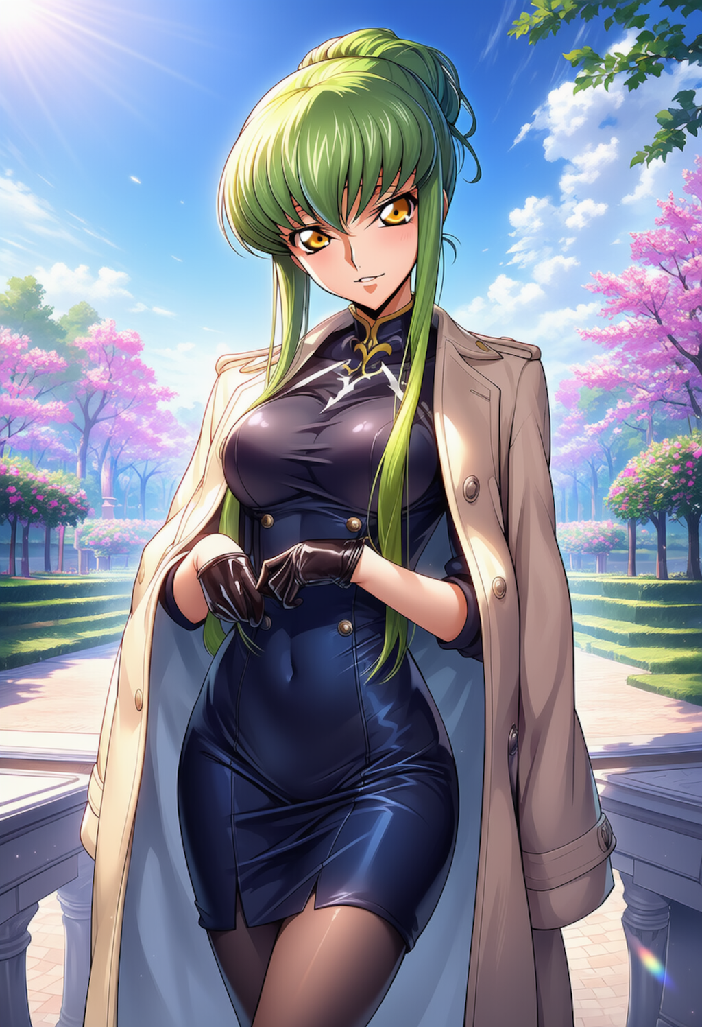 欄干の余光 ― Terrace Silence