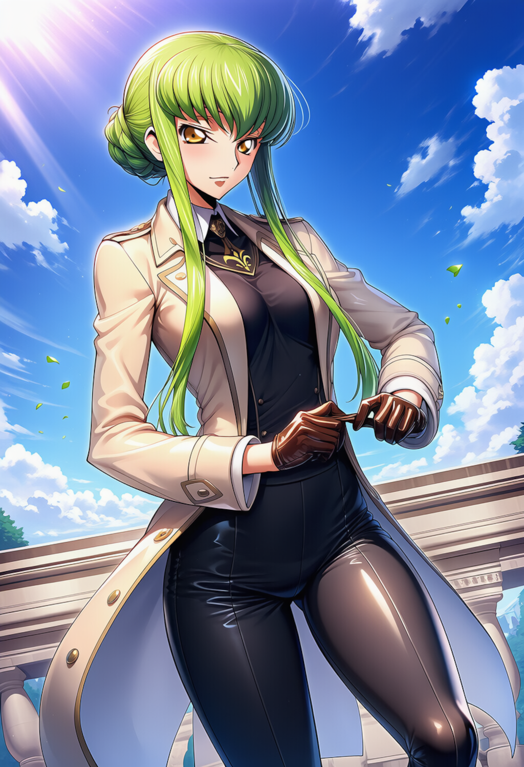 欄干の余光 ― Terrace Silence