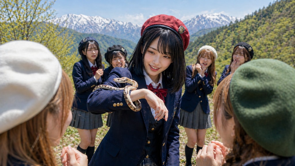 春の山菜摘み