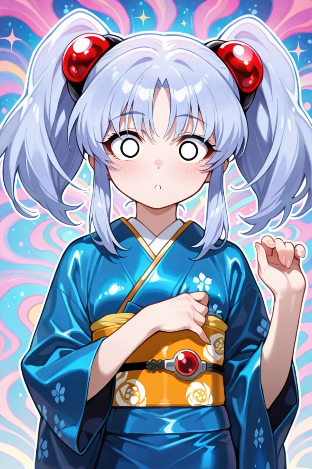 着物のルリルリ